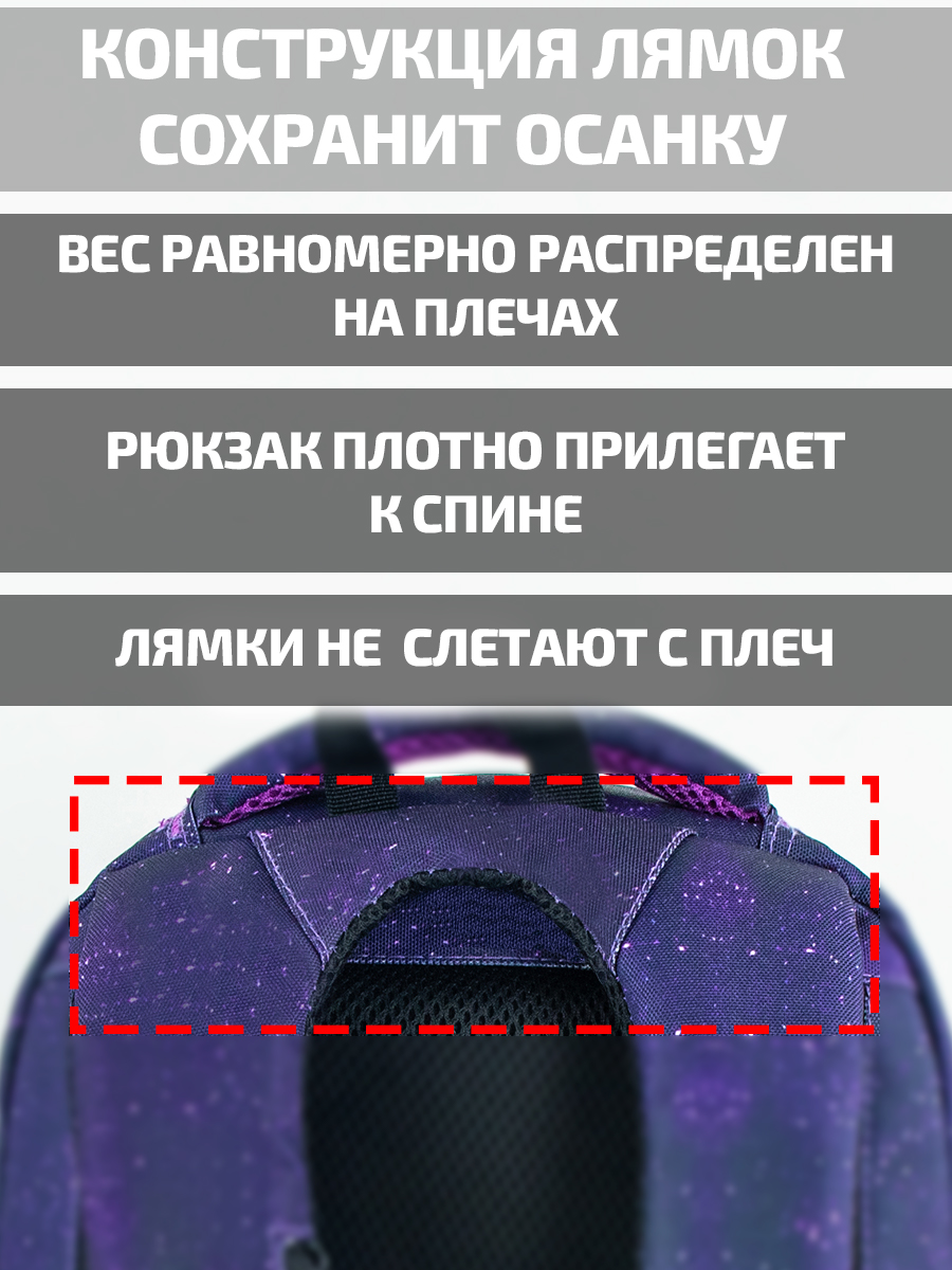 Ранец Evoline EVO-1026-cat-1 - фото 8