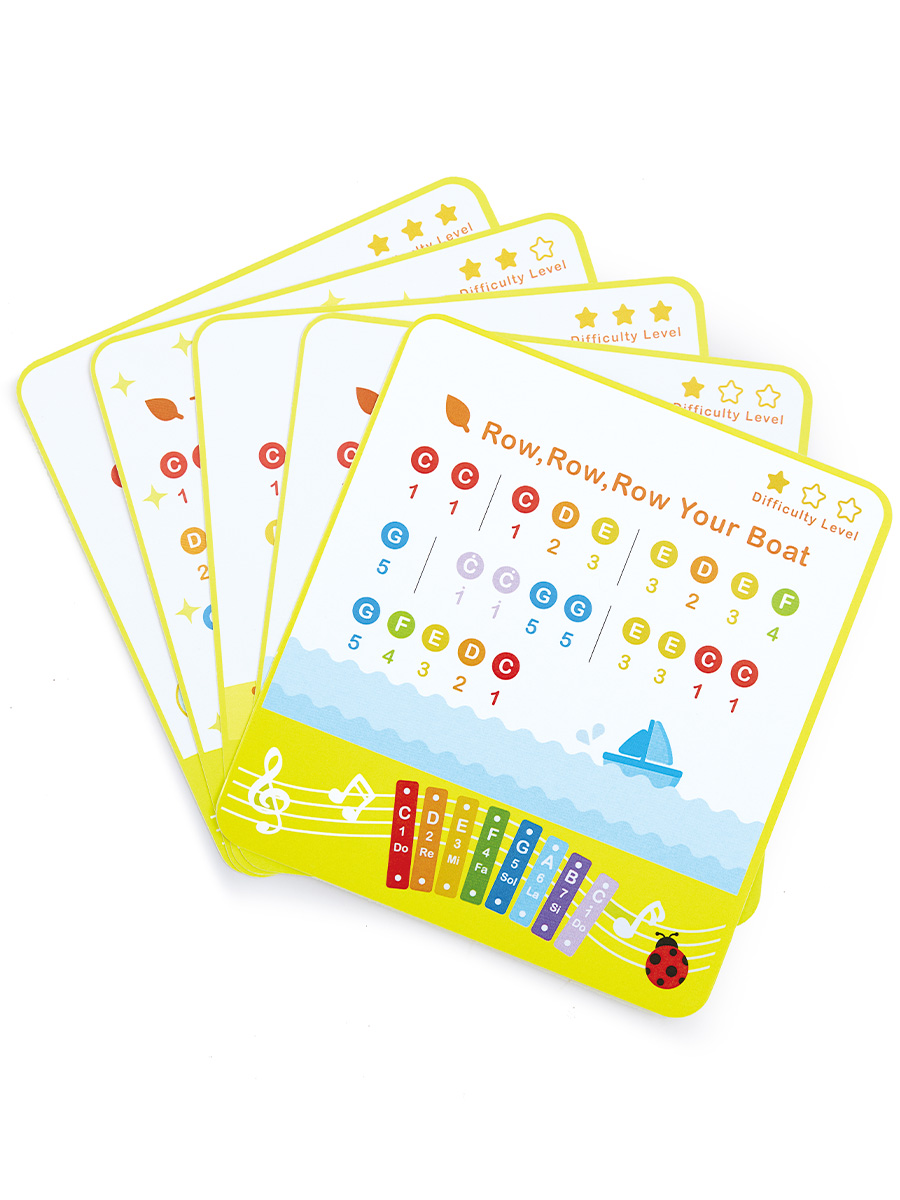 Игрушка музыкальная Hape "Ксилофон" Звуки Природы ксилофон - фото 10