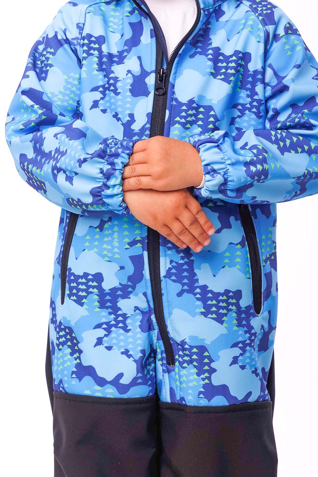 Комбинезон UKI KIDS 1spr24-056син - фото 5