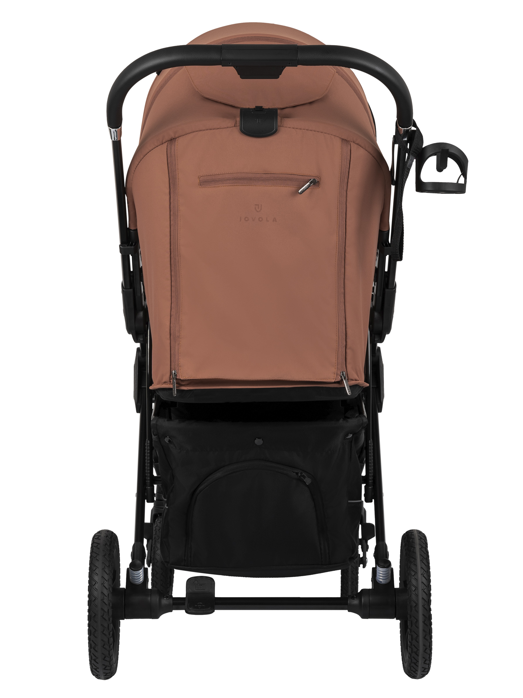 Коляска прогулочная JOVOLA Magma с перекидной ручкой оранжевый - фото 22
