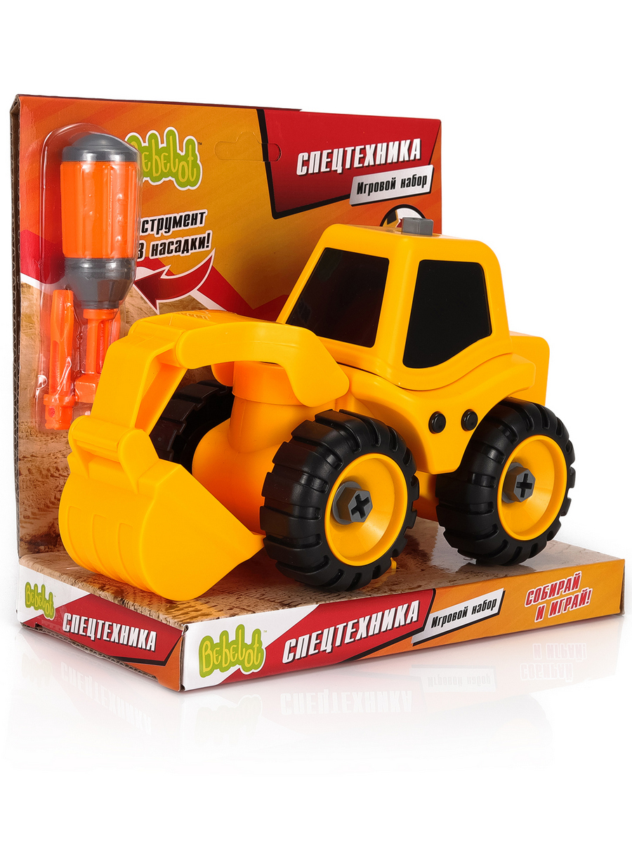 Игровой набор Bebelot Колёсный экскаватор BEB1602-100 - фото 4