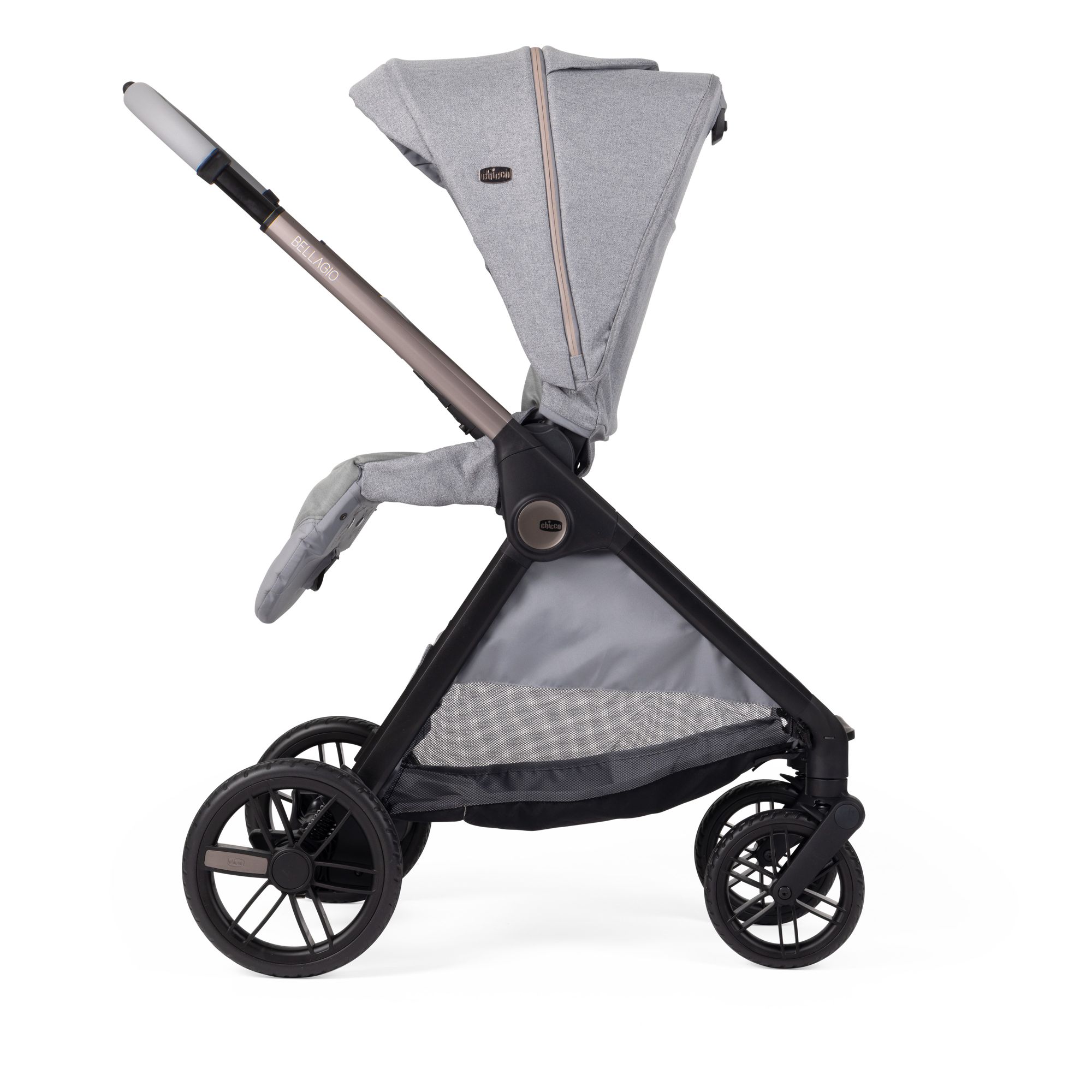 Коляска прогулочная Chicco серый - фото 27