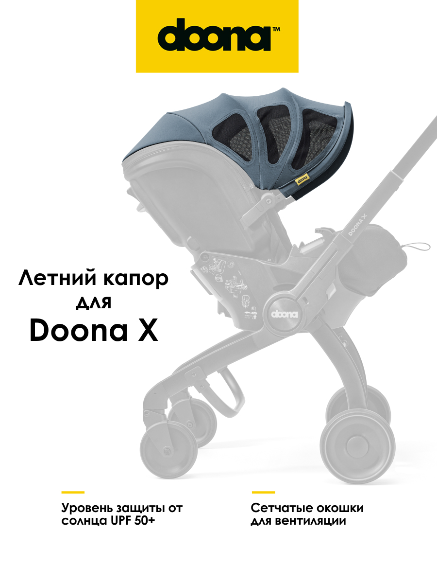 Капор Doona X / Ocean Blue - фото 1