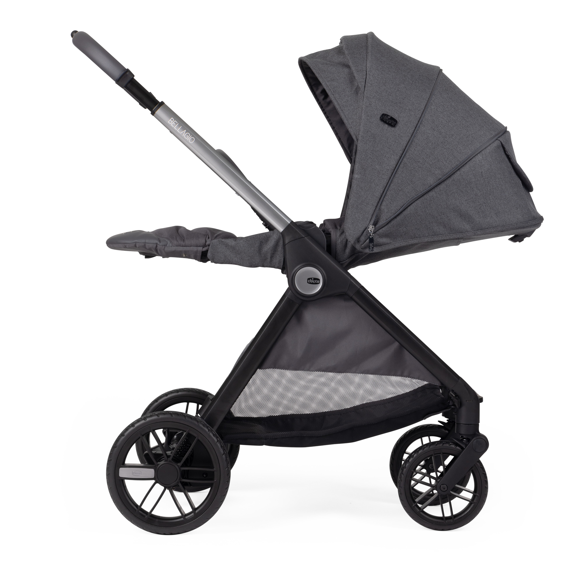 Коляска 3в1 Chicco Bellagio black черный - фото 3