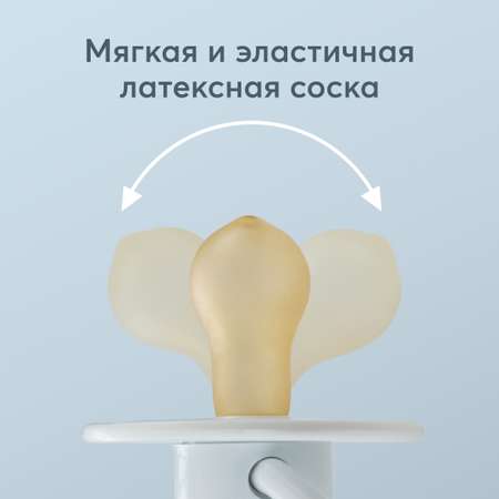 Пустышка Happy Baby латекс от 0 мес.
