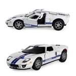 Автомобиль KINSMART Ford GT 2006 белая 1:36