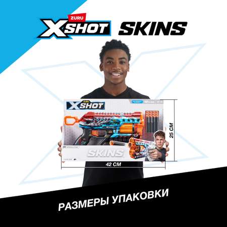 Бластер Zuru XSHOT  Skins Грифер Апокалипс