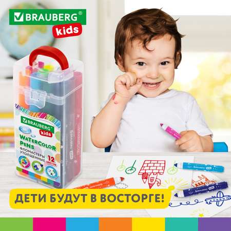 Фломастеры Brauberg 12 цв.