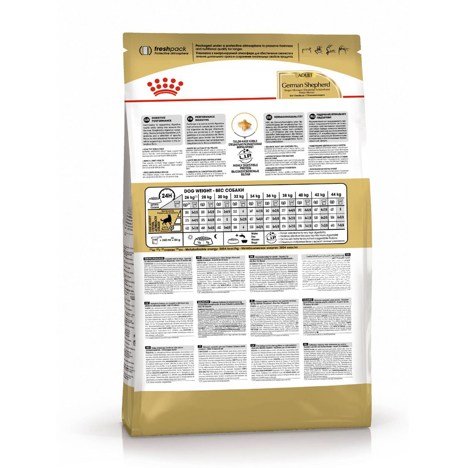 Корм для собак ROYAL CANIN немецких овчарок 3кг - фото 3