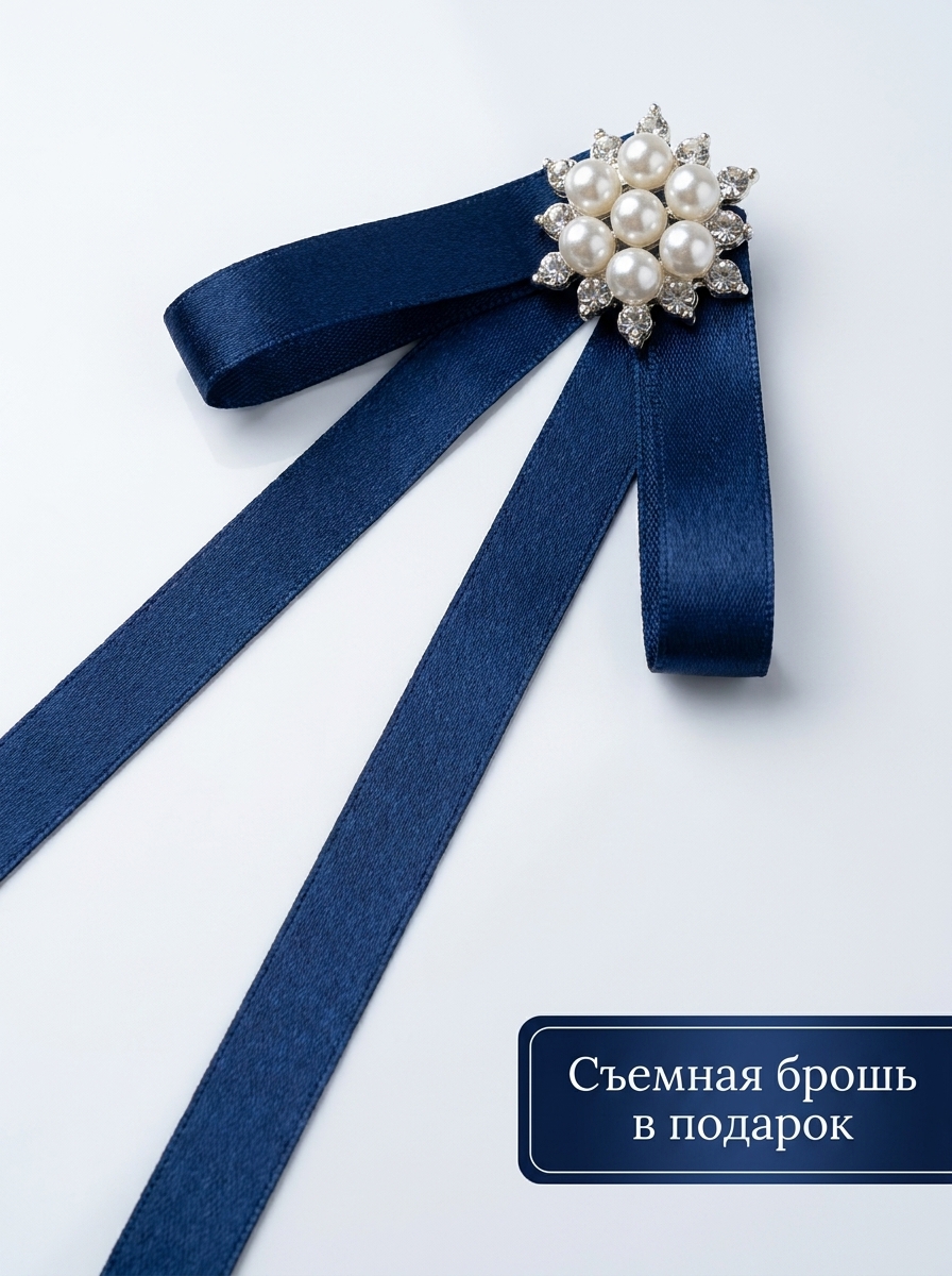 Блузка iUkoworld Блузка для девочки школьная с коротким рукавом - фото 12