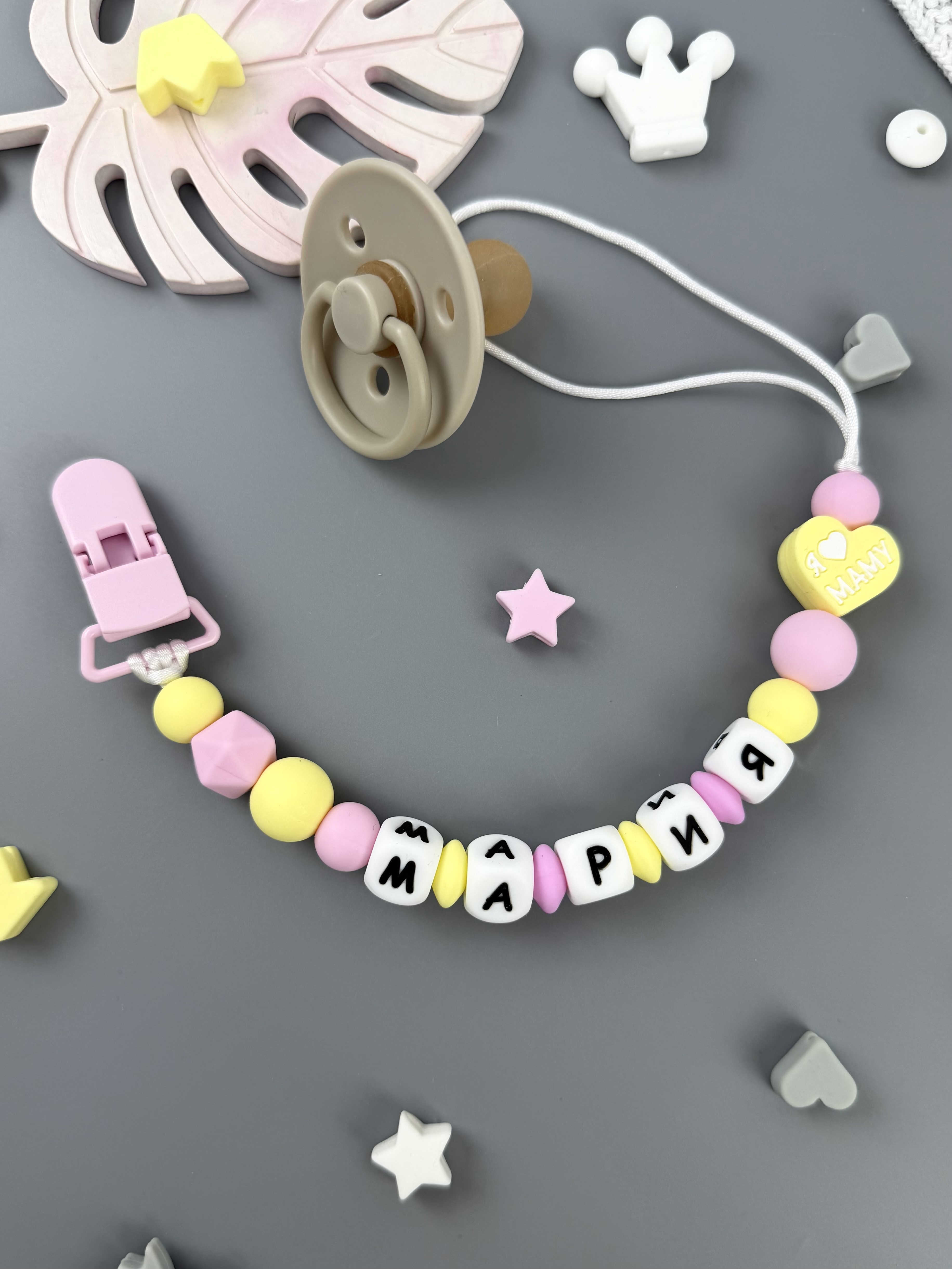 Клипса для пустышки BABY WOODS - фото 1