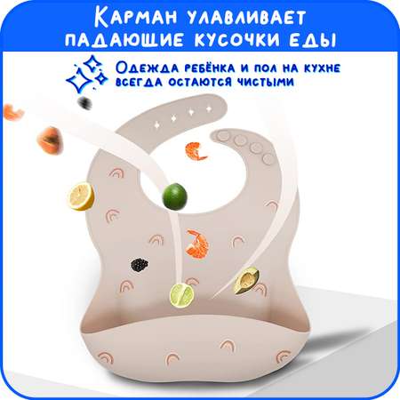 Нагрудник MIKMEL пластик