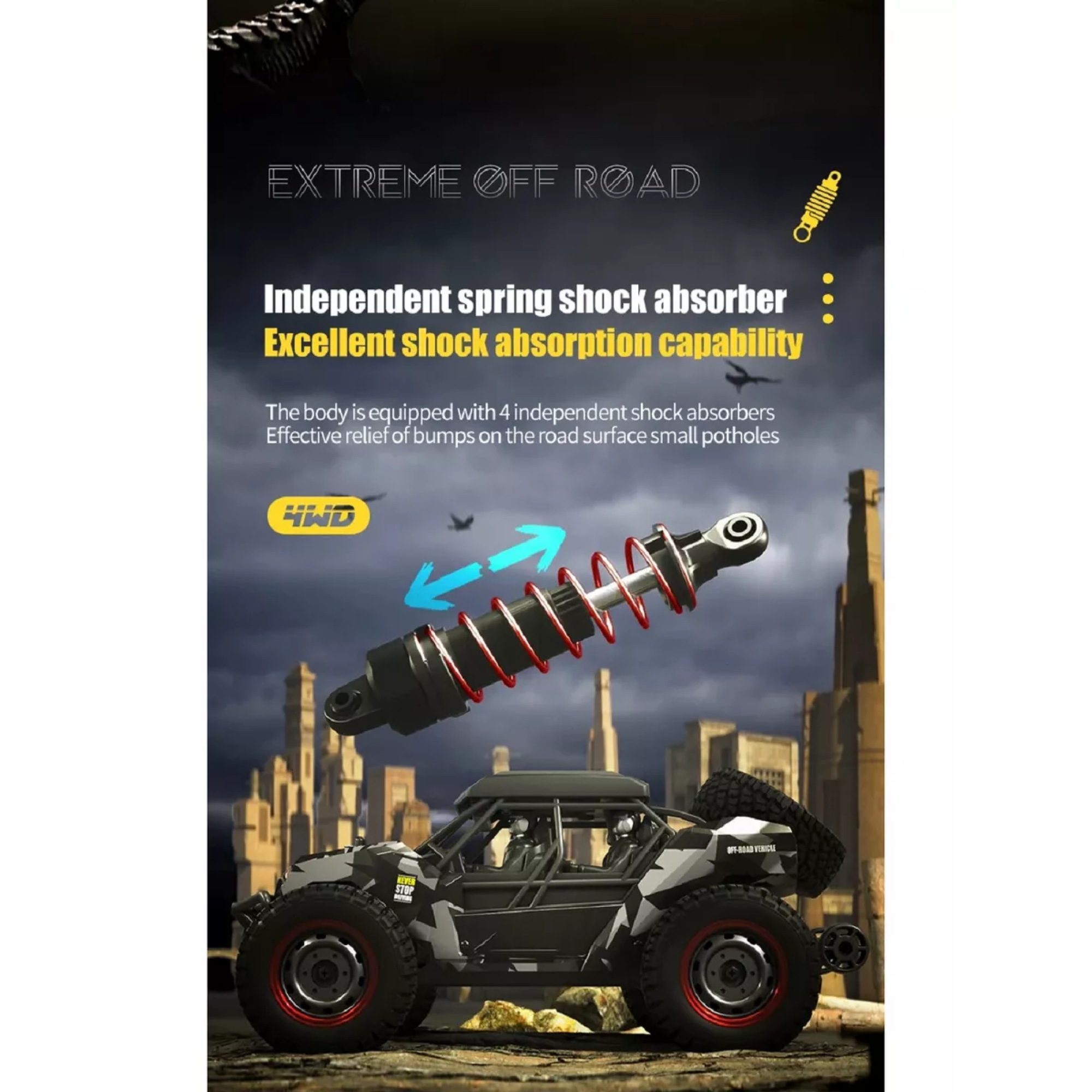 Автомобиль РУ RUSH CONTROL 1:16 - фото 8