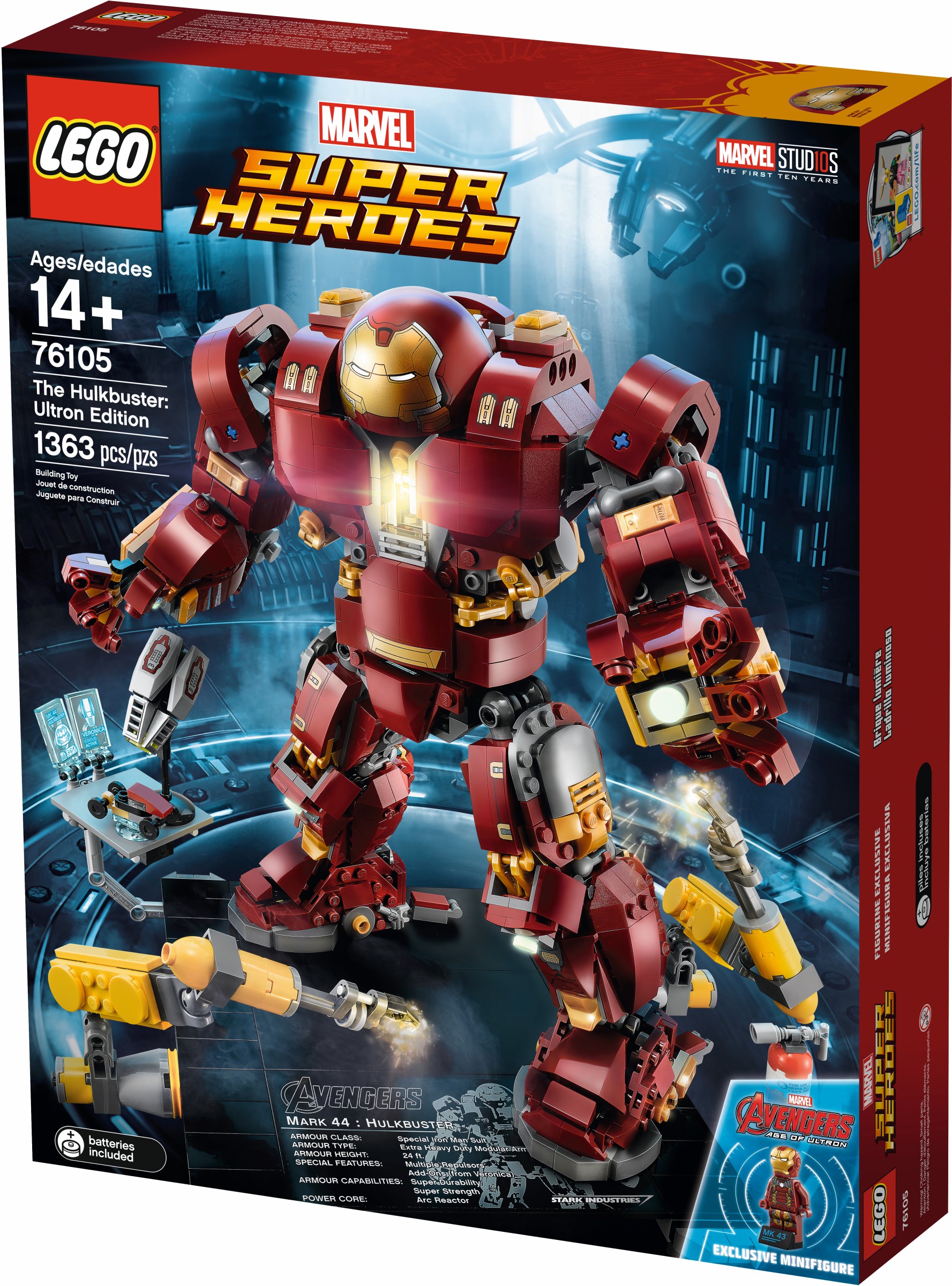 Конструктор LEGO Marvel Super Heroes 76105 1363 дет. - фото 5