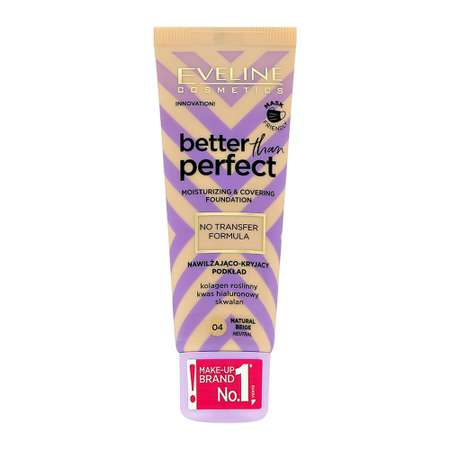 Основа тональная EVELINE Better than perfect тон 04 natural beige