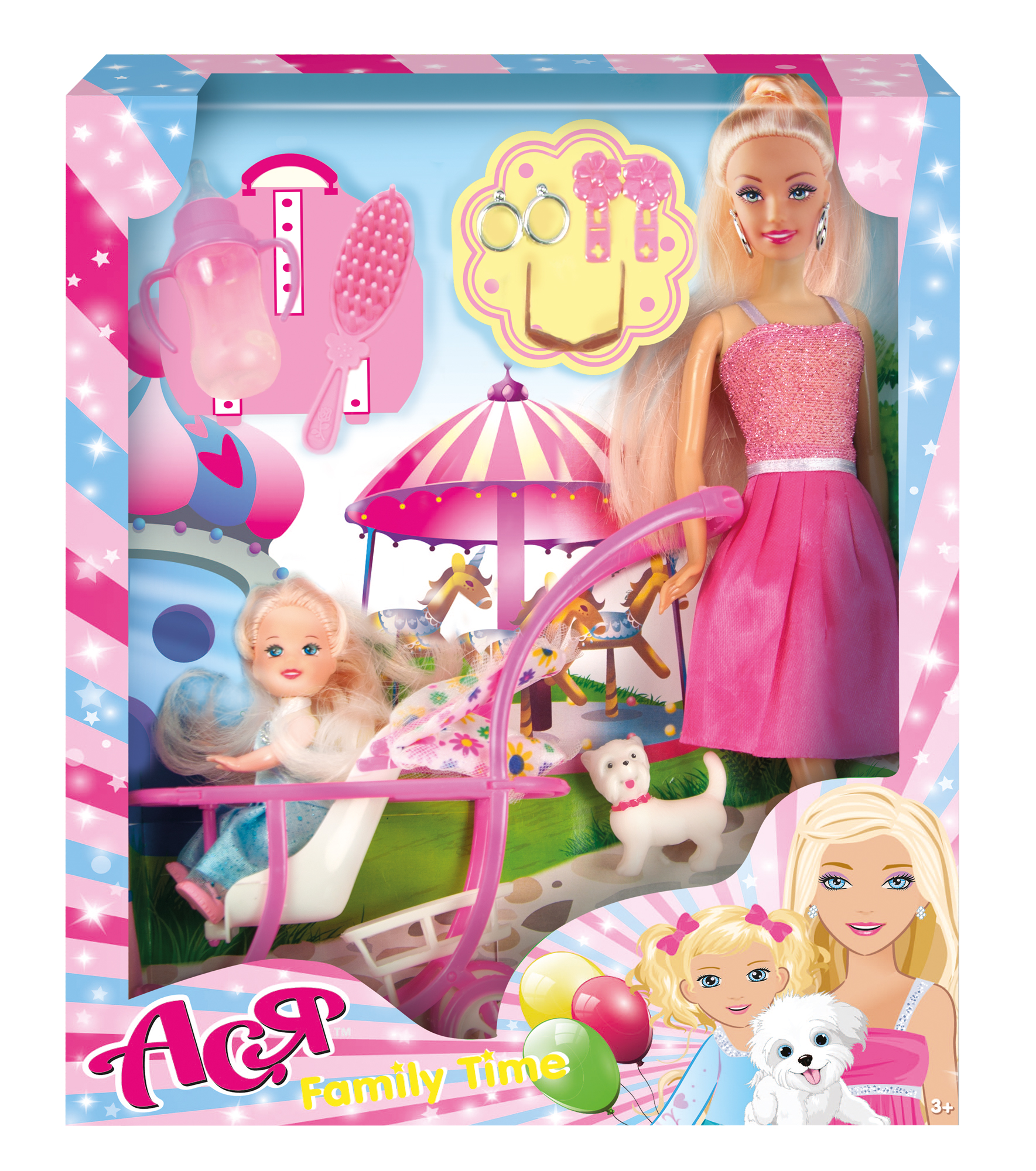 Кукла модельная ToysLab Ася Семья 35087 - фото 1