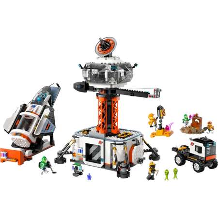 Конструктор LEGO City SpaceBase and RocketLaunchpad блочный