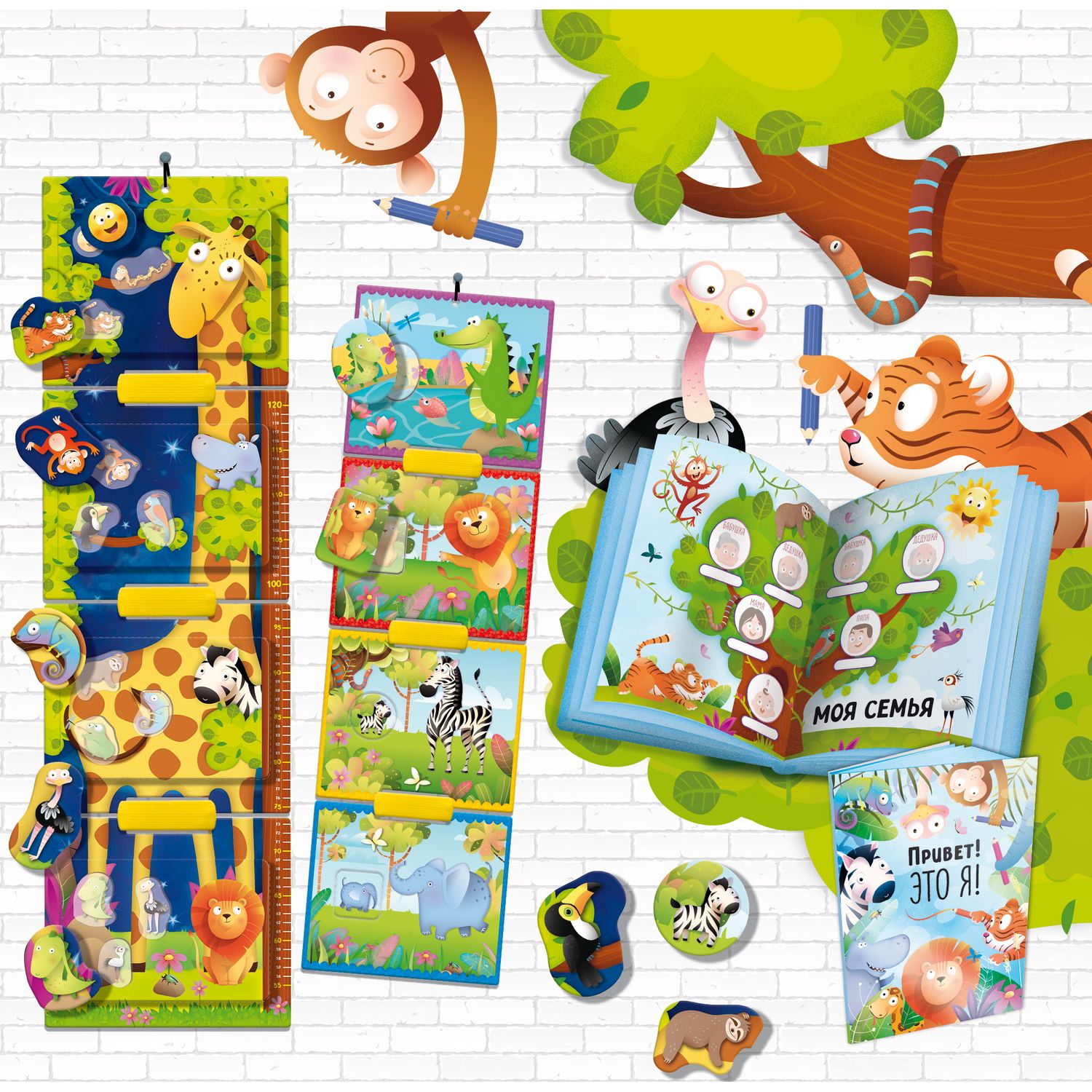 Игрушка LISCIANI Montessori Baby Raffy grow - фото 3