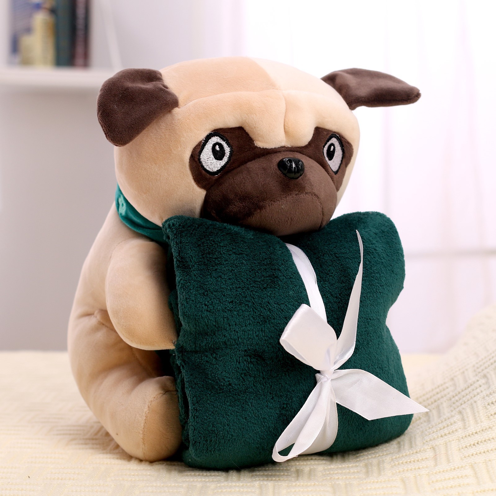 Игрушка мягкая Milo Toys собачка Мопс - фото 2