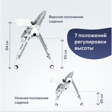 Стульчик для кормления Peg-Perego Prima Pappa Follow Me классический