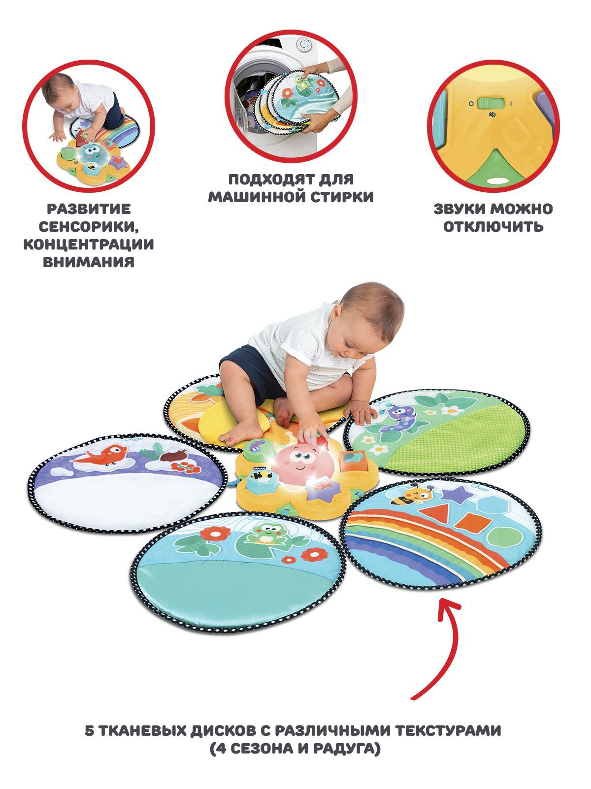 Игрушка Chicco развивающий центр - фото 2