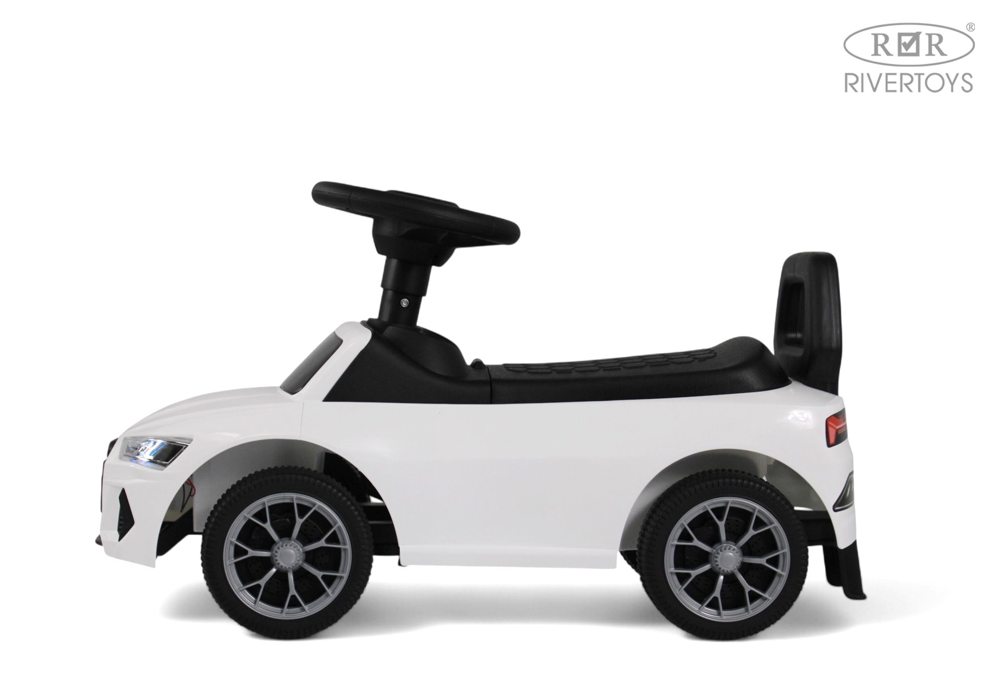 Каталка RIVERTOYS Z004ZZ-A-WHITE белый - фото 9