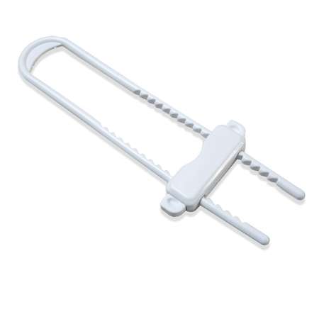 Безопасность для дверей шкафа BabyJem Cab Lock White 053