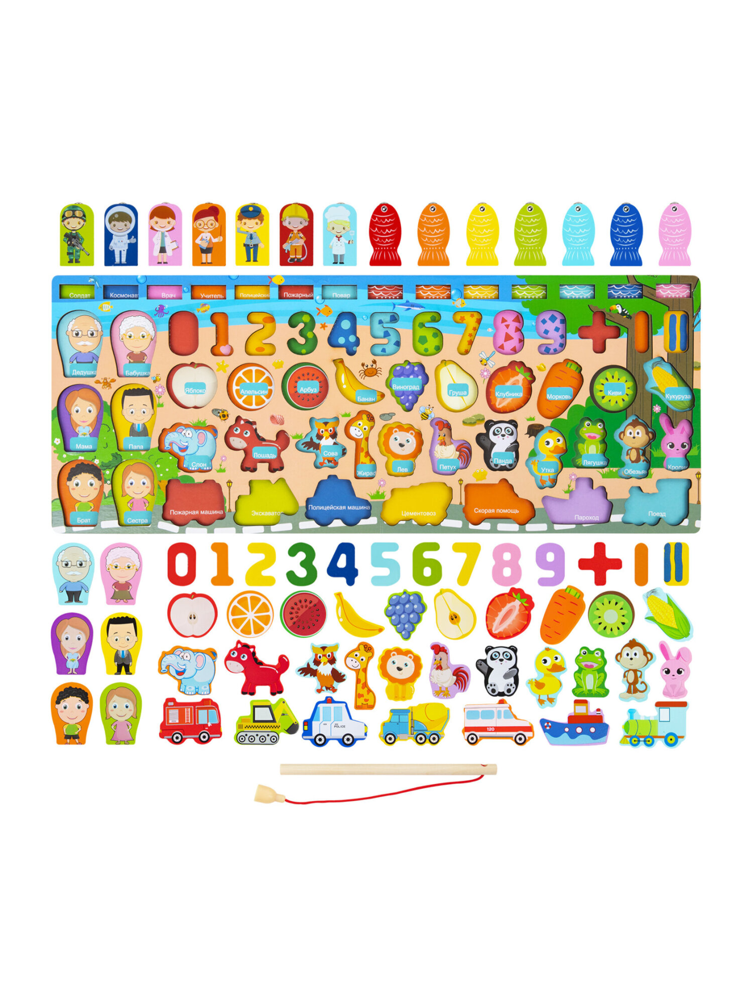 Игрушка Brauberg сортер Монтессори - фото 12