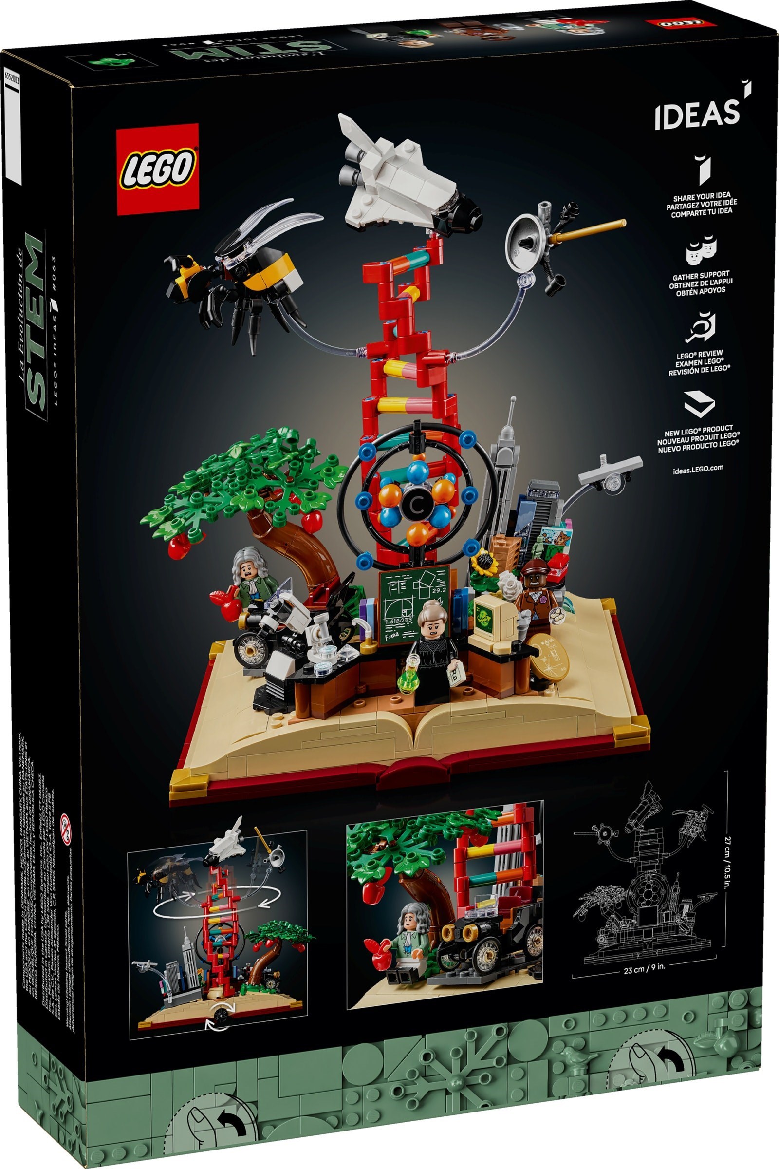 Изображение товара Конструктор LEGO Ideas 21355 879 дет. Изображение товара Конструктор LEGO Ideas 21355 879 дет.