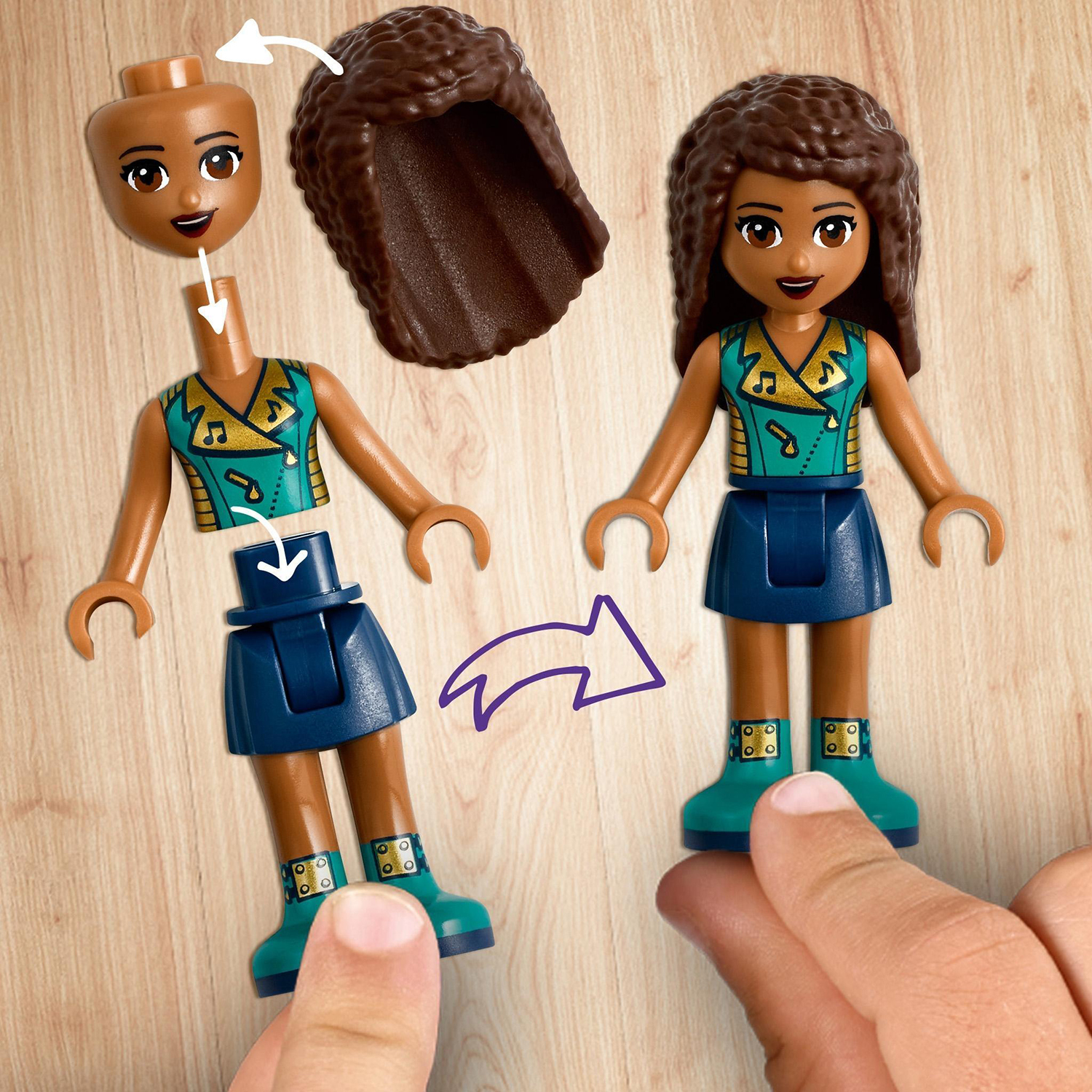 Конструктор LEGO Friends Сцена Андреа в парке - фото 9