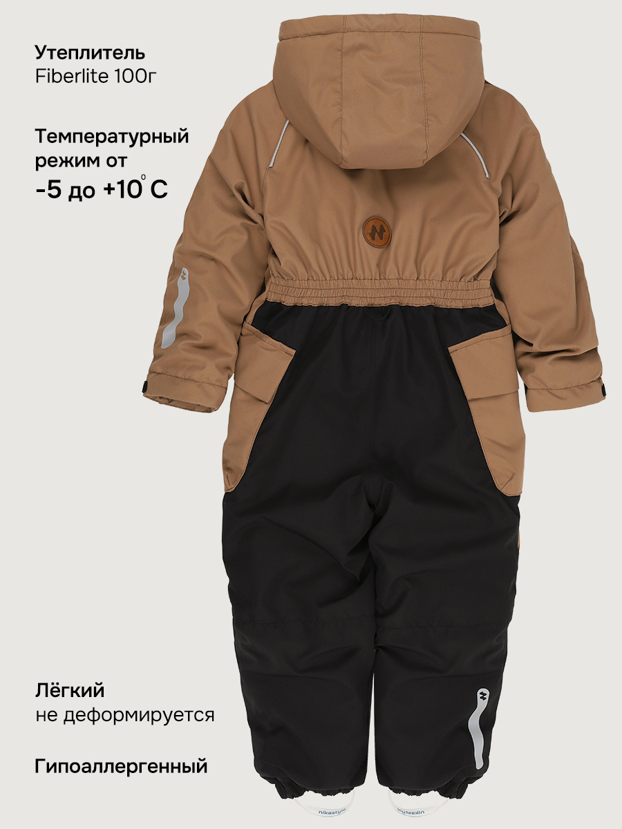 Комбинезон NIKASTYLE 8м1726 орех/черный - фото 6