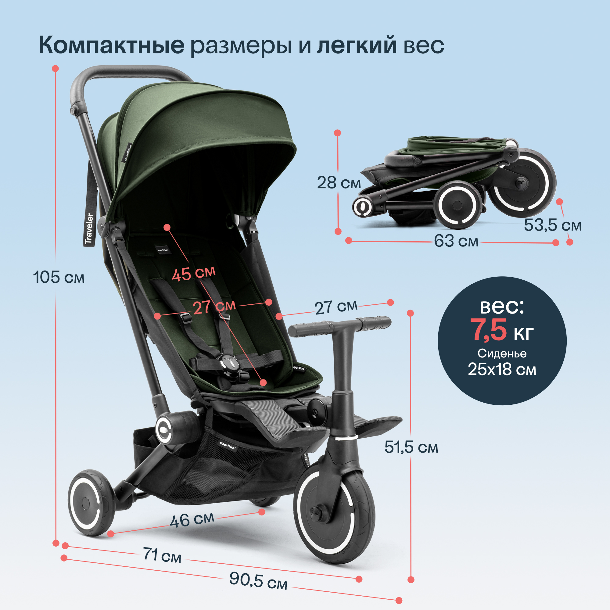 Трехколесный велосипед SmarTrike - фото 13