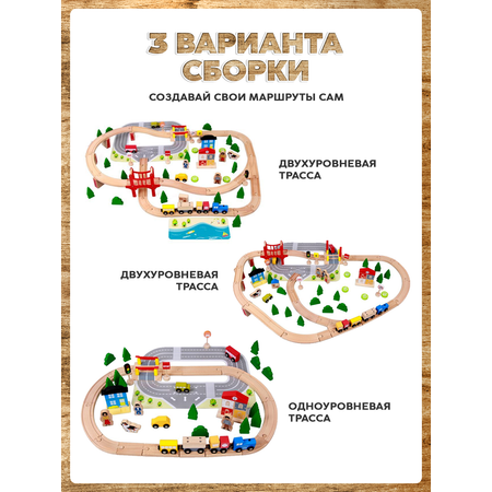 Набор железнодорожный А.Паровозиков