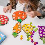 Настольная игра Alatoys Мозаика ОВОЩИ 48 дет., 6 пазл. в ассортименте