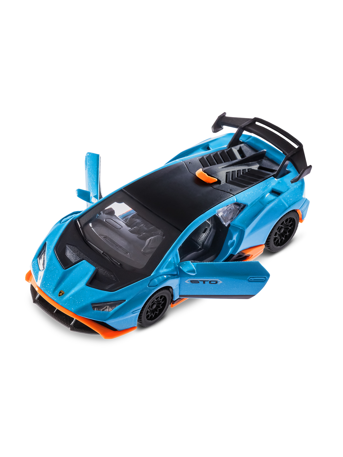 Автомобиль АВТОпанорама Lamborghini Huracan STO 1:40 JB1251665 - фото 10