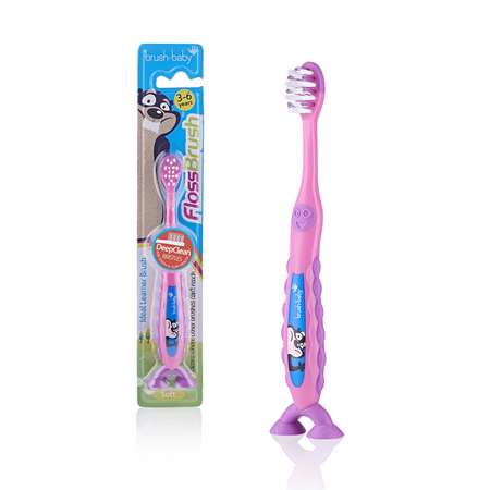Зубная щетка классическая Brush-Baby от 3 лет