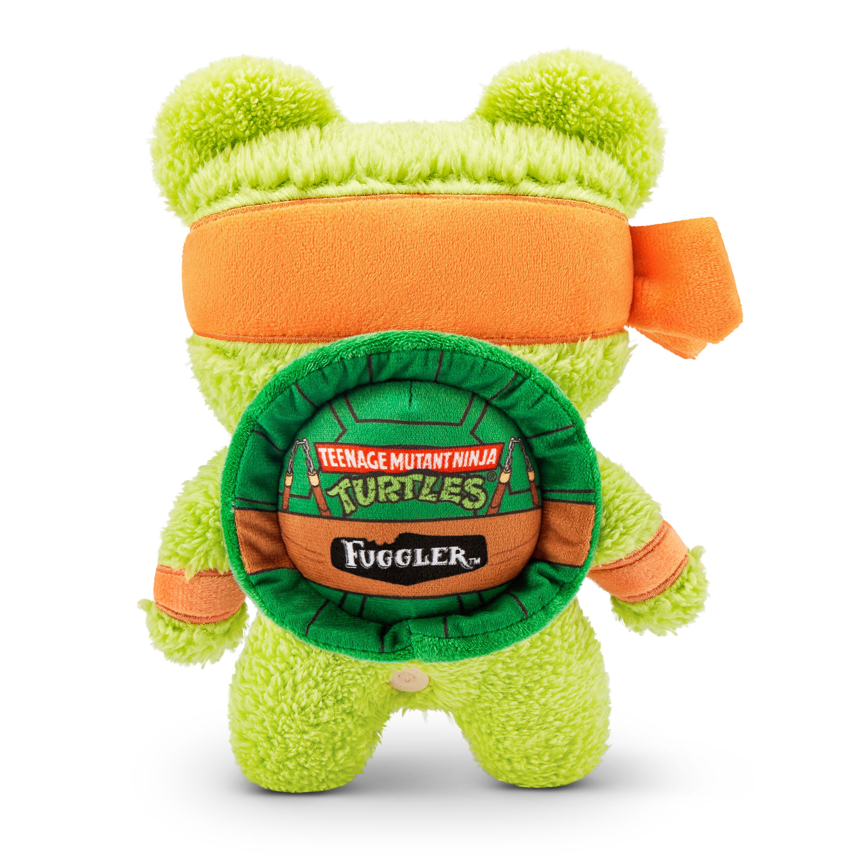 Игрушка мягкая FUGGLER Микеланджело Черепашки Ниндзя 24см 15707B - фото 10