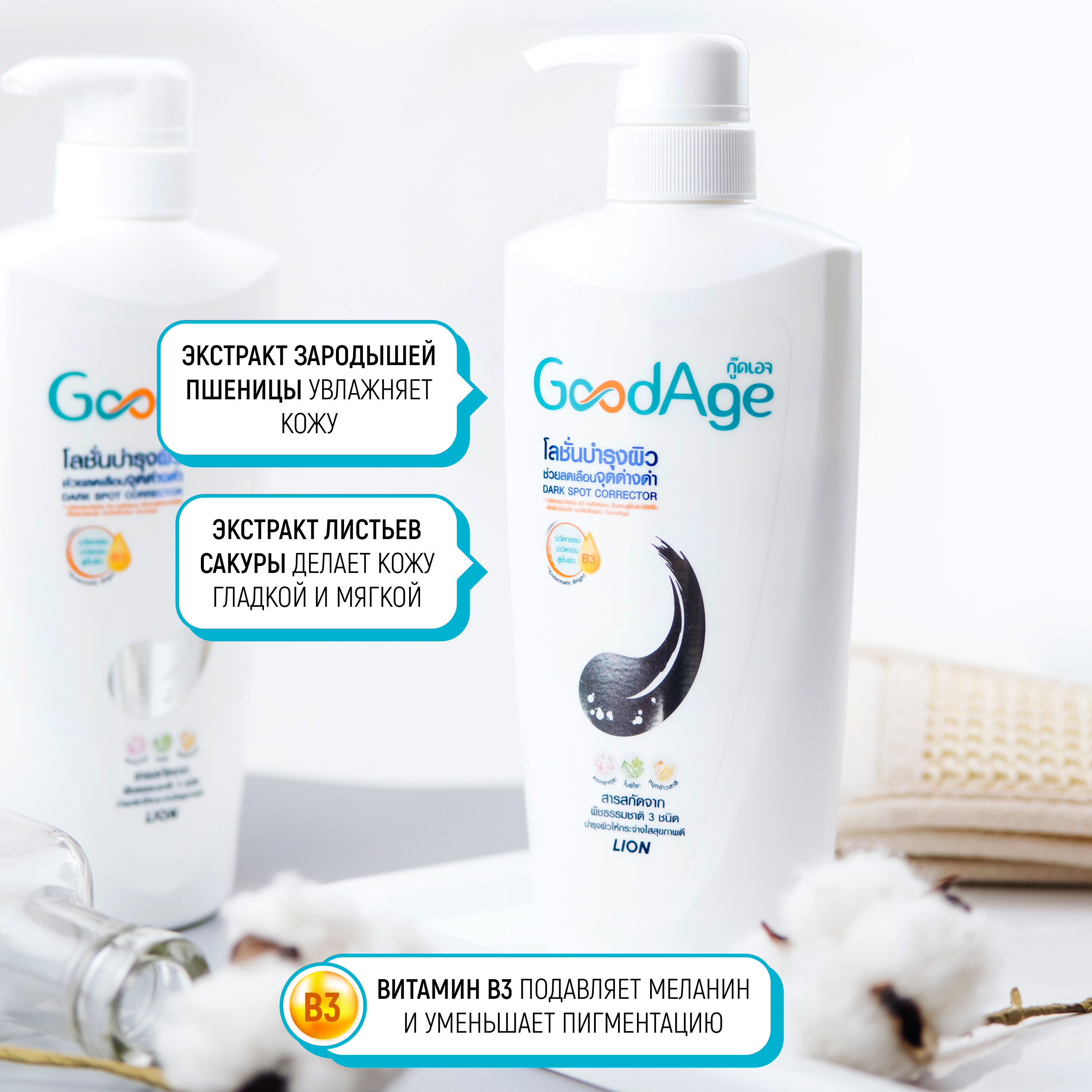 Лосьон LION GOODAGE 400 мл - фото 4