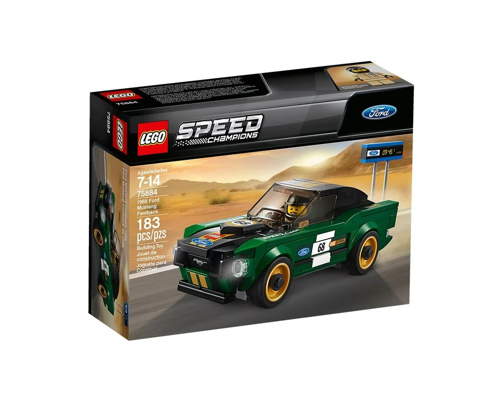 Конструктор LEGO Speed Champions 75884 178 дет. - фото 3