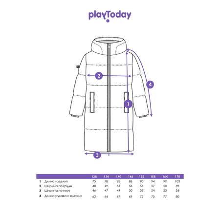 Пальто PlayToday