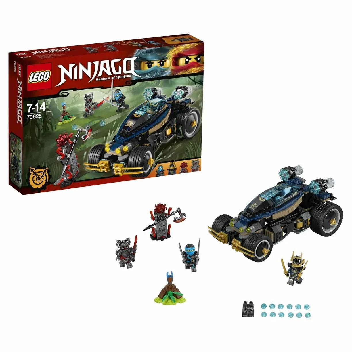 Конструктор LEGO NINJAGO 70625 406 дет. - фото 2