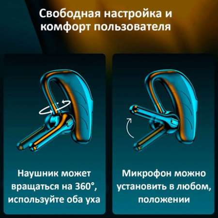 Беспроводная гарнитура BandRate Smart BRSX13BB черная