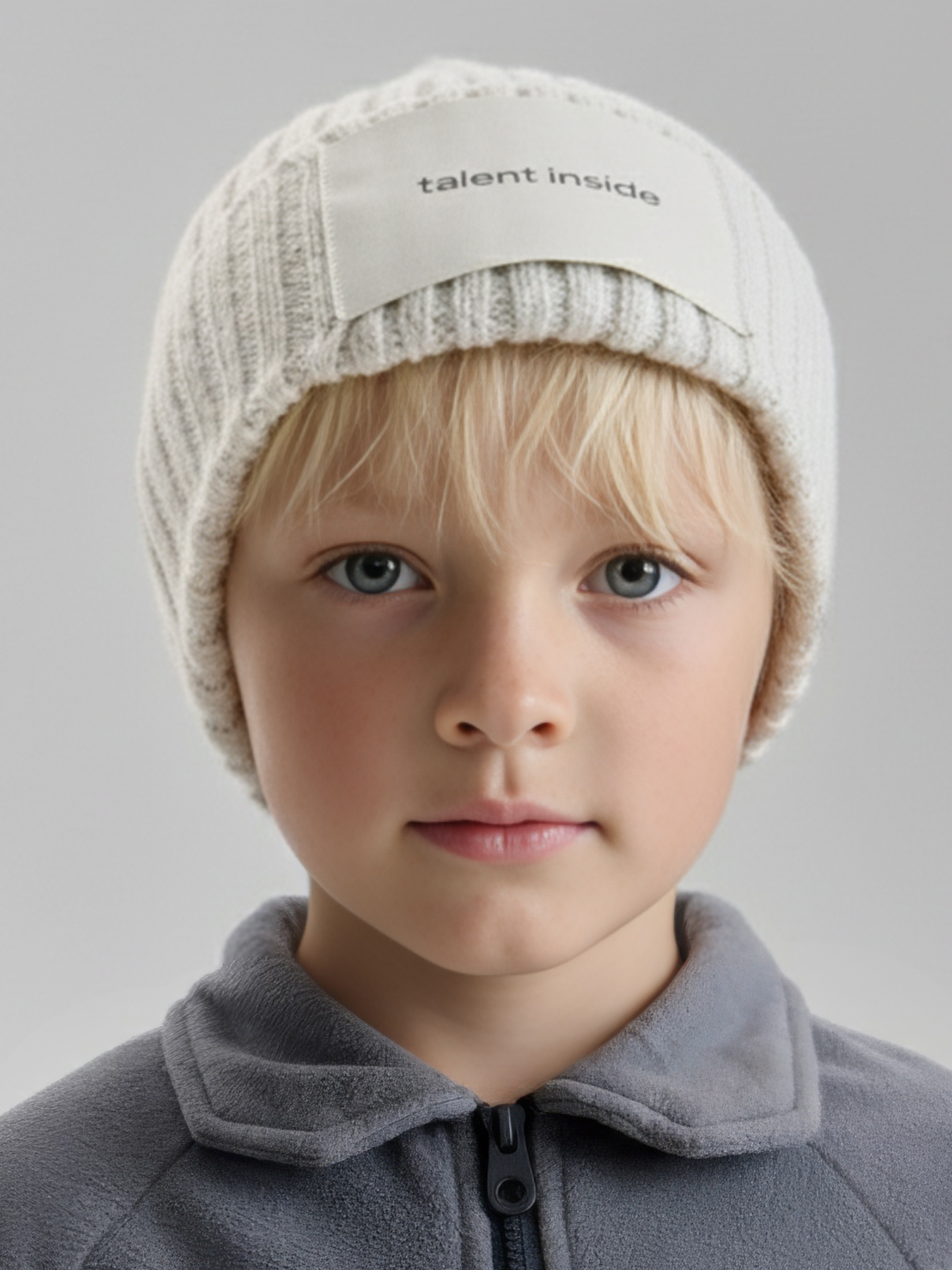 Шапка Happy Baby 89158-0_grey - фото 1