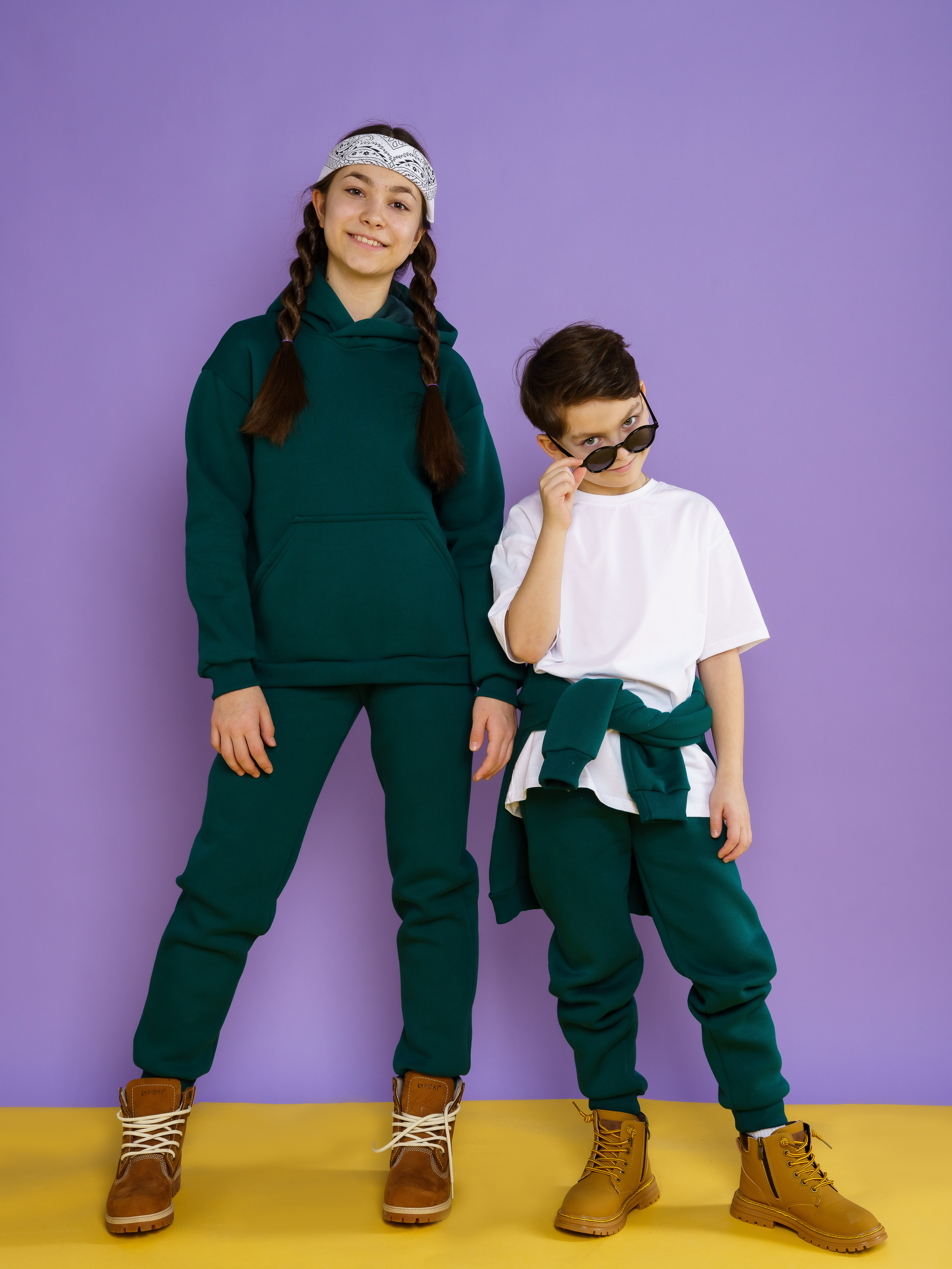 Костюм MALINAKIDS SKFL2092021IZUMR - фото 5