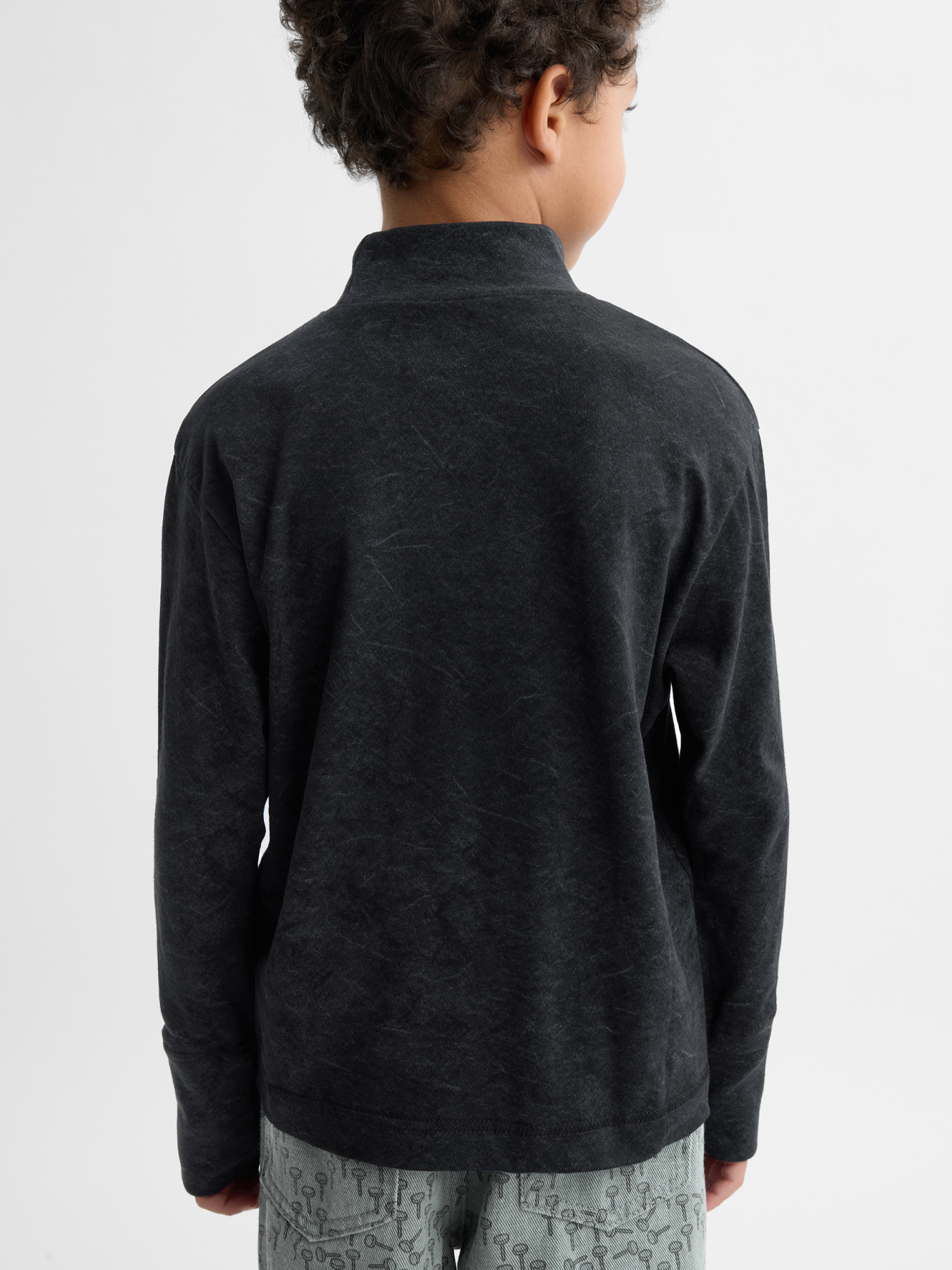 Лонгслив Happy Baby 88353-1_black - фото 2