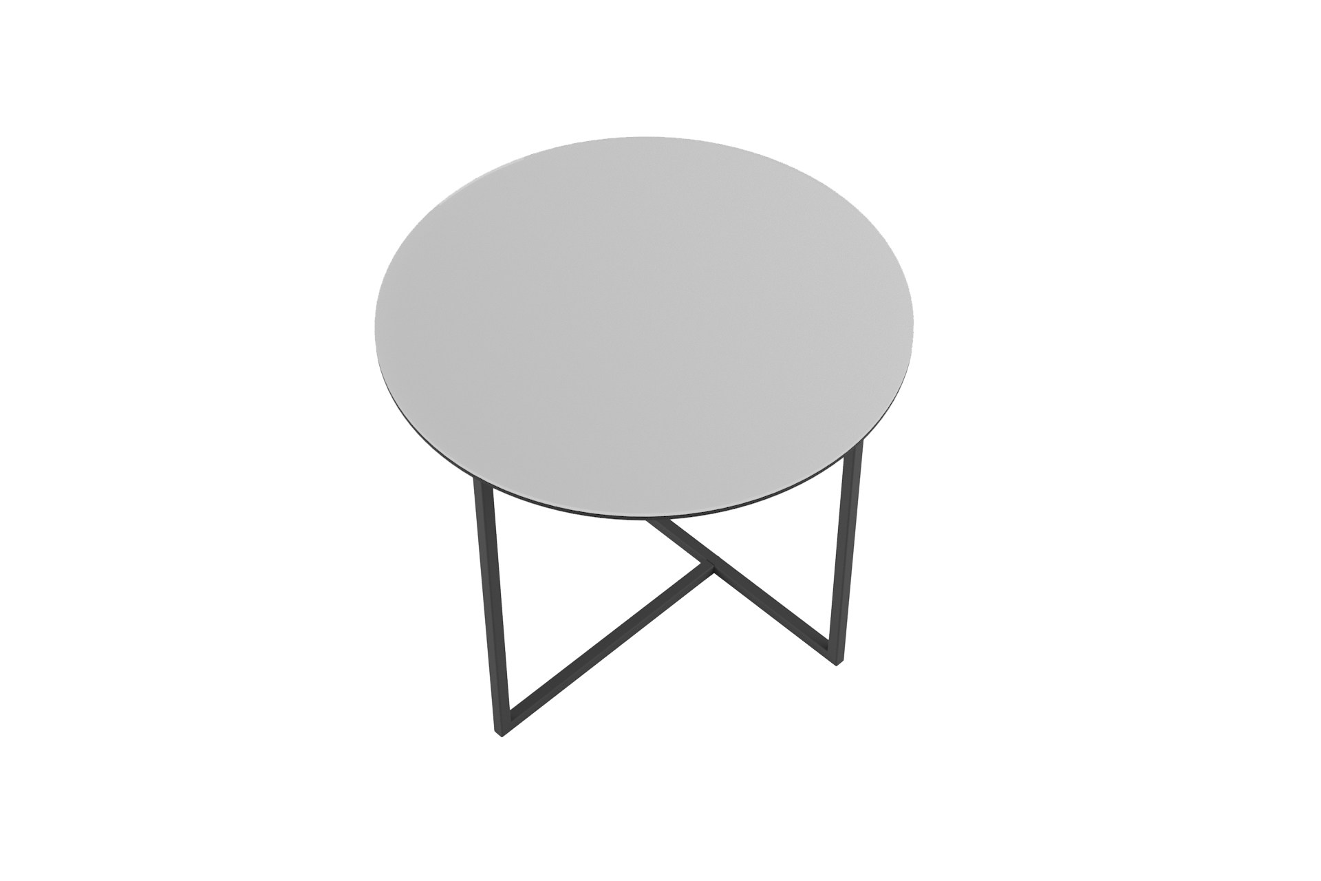 Стол журнальный КАЛИФОРНИЯ МЕБЕЛЬ Альбано Glass белая Lacobel - фото 3