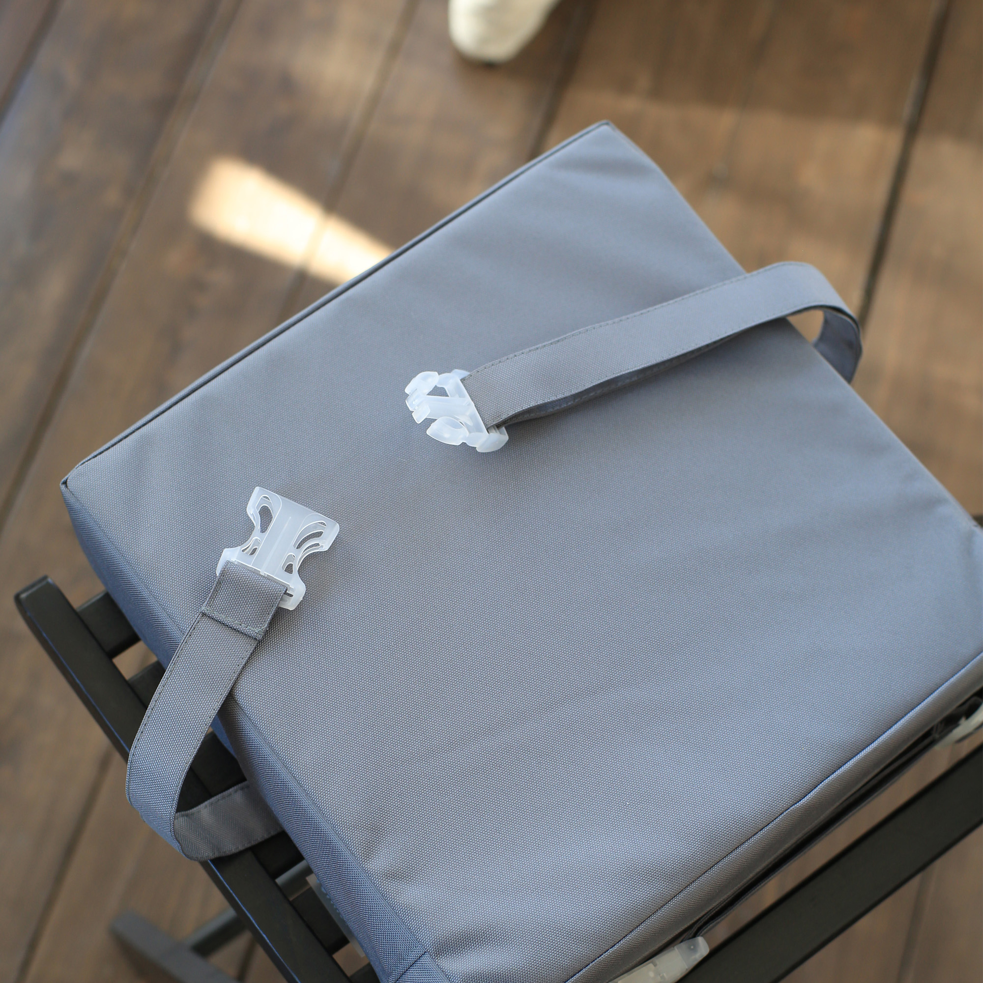 Подушка TSARDANY grey серый на стульчик для кормления 1 предм. - фото 5