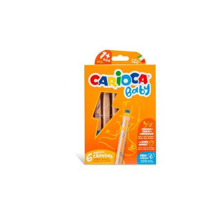 Восковые мелки CARIOCA 6 шт.