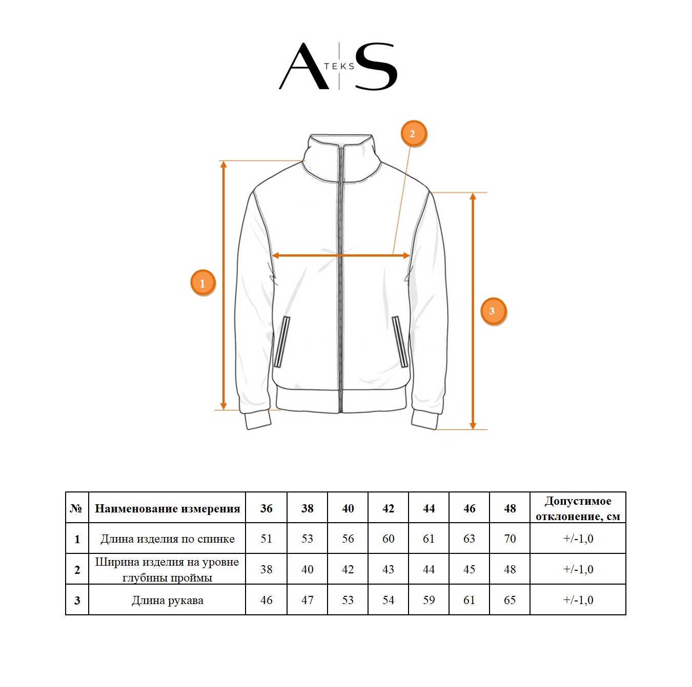 Толстовка AS TEKS VIT-001/ синий - фото 4