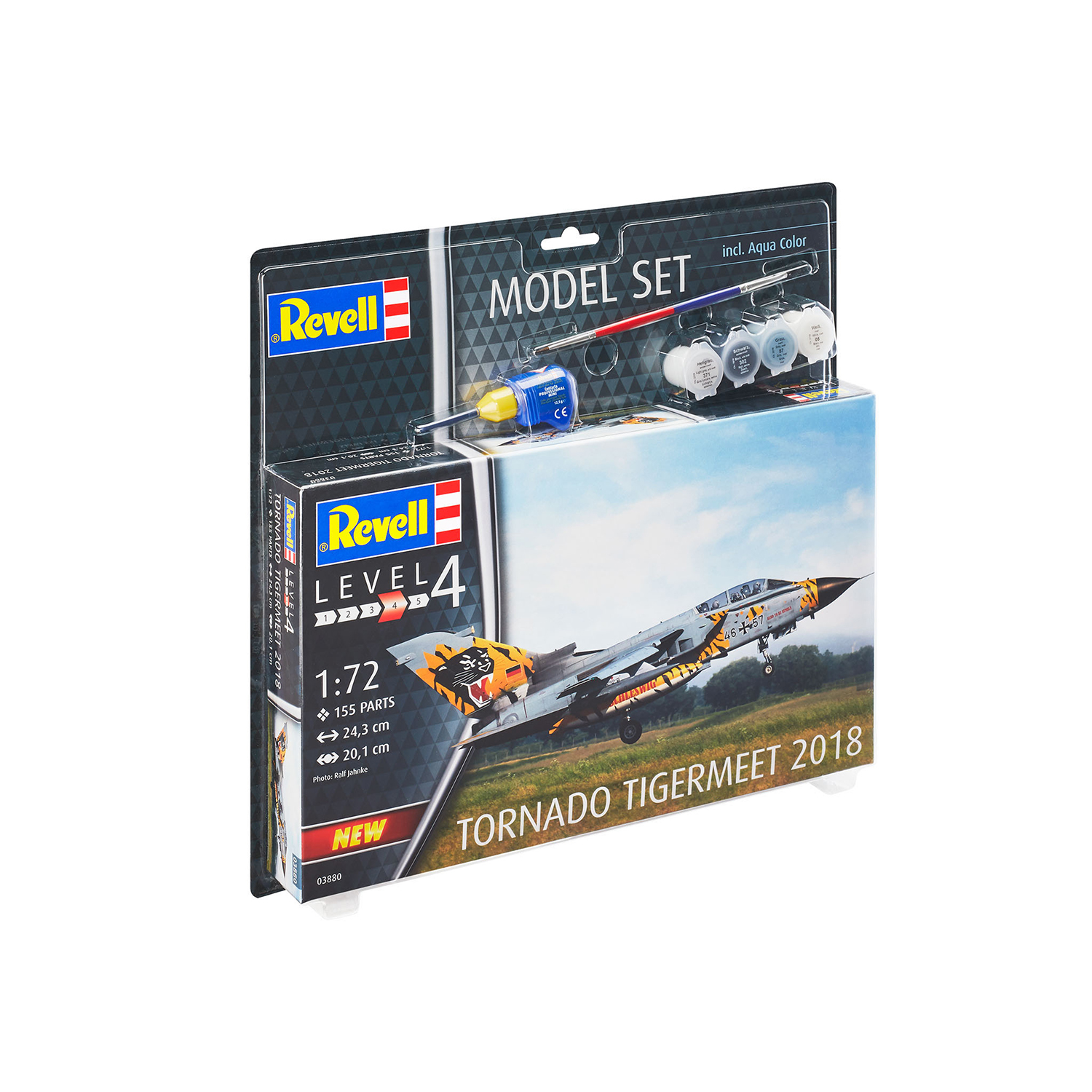 Сборная модель Revell Истребитель-бомбардировщик Tornado ECR Tigermeet 2018 63880 - фото 3